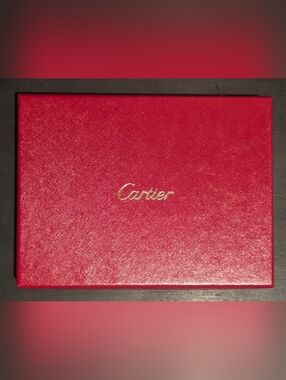 Cartier Stationary Set, With Classic Red Box with Gold Script Logo